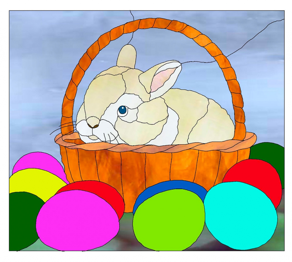 Easter Bunny Best Stained Glass Patterns